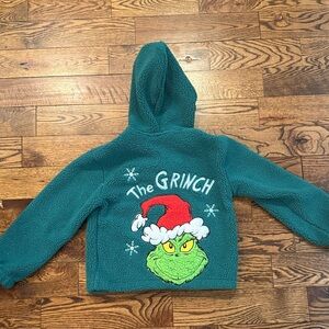 The Grinch Kids Fleece Hoodie - Green